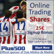Plus500 Broker – up to 25 Euro Welcome Bonus – Without Deposit!